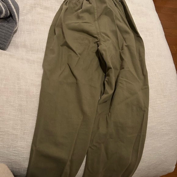 OZMA Olive Green Taupe JUNO Pants - Picture 5 of 6